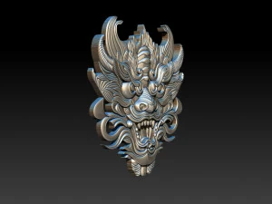 3D Roaring Tiger Sculpture Stylized model 3D Print Model