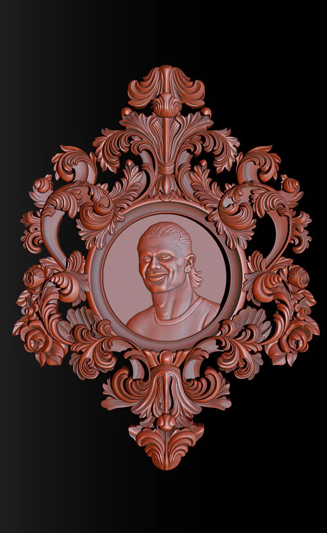 Erling Haaland bust for 3D printing 3D Print Model .c4d .max .obj .3ds .fbx .stl .blend 