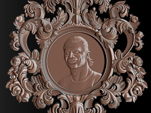 Erling Haaland bust for 3D printing Modello di stampa 3D