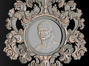 Erling Haaland bust for 3D printing 3D Print Model