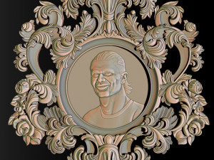 Erling Haaland bust for 3D printing Modello di stampa 3D