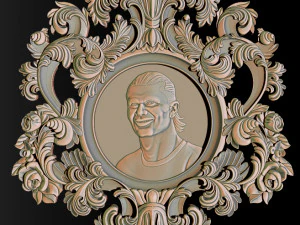 Erling Haaland bust for 3D printing 3D Print Model