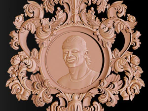 Erling Haaland bust for 3D printing 3D Print Model