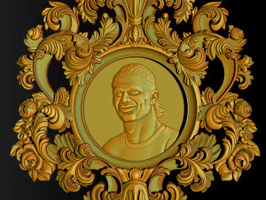 Erling Haaland bust for 3D printing 3D Print Model