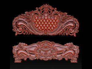 Bed Relief Model Design for CNC Router 3D Print Model