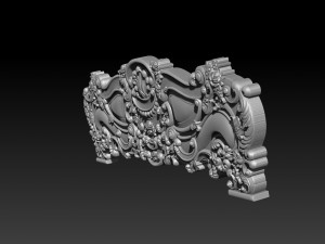 Bed Relief Model Design for CNC Router 3D प्रिंट मॉडल