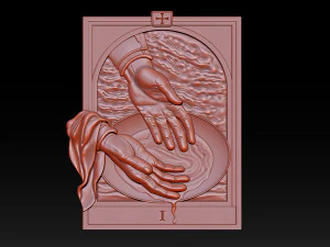 中 - 十字架の駅 I 3Dプリントモデル