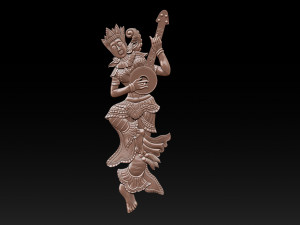 Dancing musicians Model do druku 3D