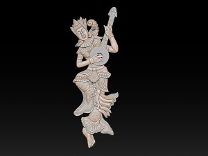 Dancing musicians Model do druku 3D