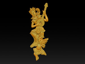 Dancing musicians Model do druku 3D