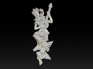 Dancing musicians Model do druku 3D