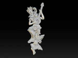 Musicisti danzanti Modello di stampa 3D