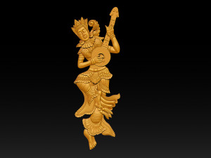 Dancing musicians Model do druku 3D