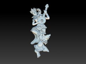 Dancing musicians Model do druku 3D