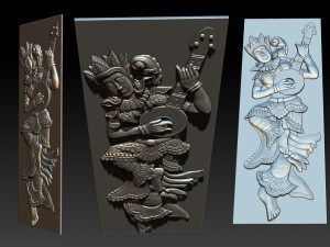 Dancing musicians Model do druku 3D