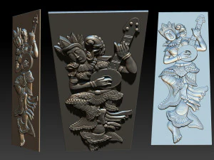 Musicisti danzanti Modello di stampa 3D