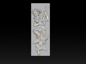 Dancing musicians Model do druku 3D