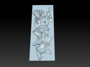 Musicisti danzanti Modello di stampa 3D