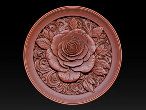 ROSE PENDANT JEWELRY 3D Print Model