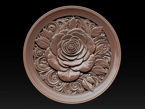 ROSE PENDANT JEWELRY 3D Print Model