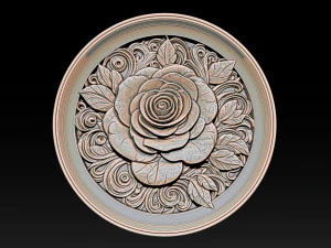 ROSE PENDANT JEWELRY 3D Print Model
