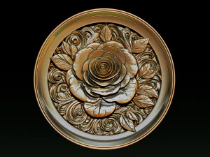 ROSE PENDANT JEWELRY 3D Print Model