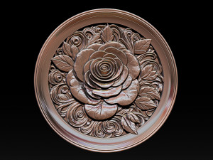 ROSE PENDANT JEWELRY 3D Print Model