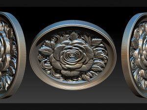 ROSE PENDANT JEWELRY 3D Print Model