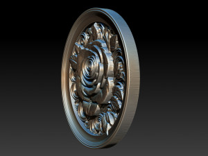 ROSE PENDANT JEWELRY 3D Print Model