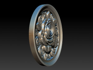 ROSE PENDANT JEWELRY 3D Print Model