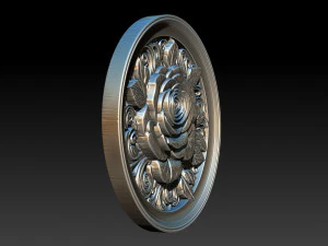 ROSE PENDANT JEWELRY 3D Print Model