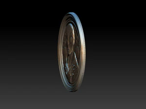 Modello in rilievo alieno Modello di stampa 3D