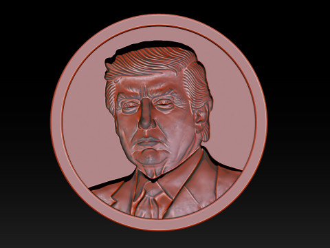 3D Donald Trump Bust 3D Print Model