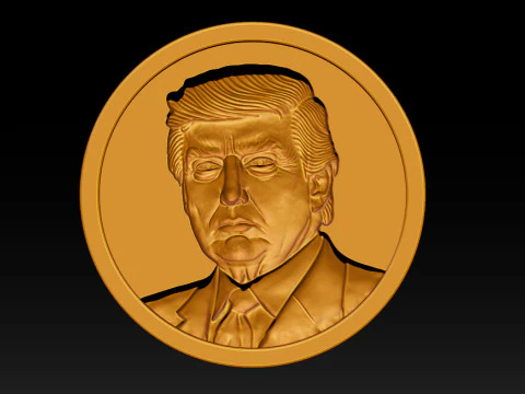 3D Donald Trump Bust 3D Print Model