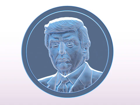 3D Donald Trump Bust 3D Print Model