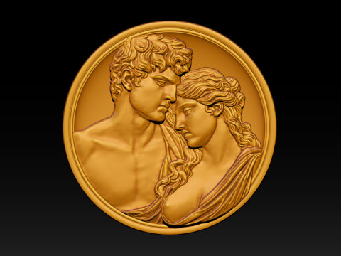 Eternal Love Relief Model Modèles 3D en vedette