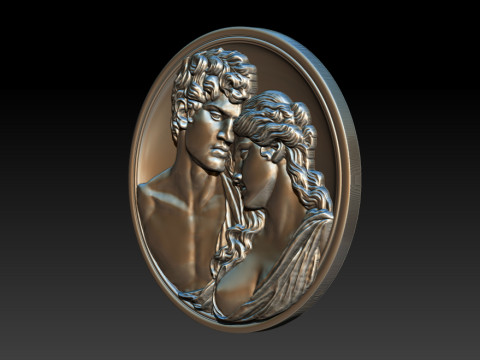 Eternal Love Relief Model Modèles 3D en vedette