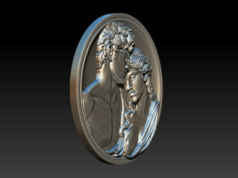 Eternal Love Relief Model Modèles 3D en vedette