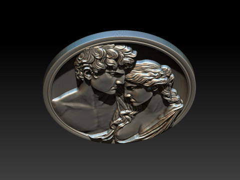 Eternal Love Relief Model Modèles 3D en vedette