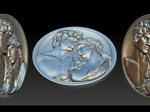 Eternal Love Relief Model Modèles 3D en vedette