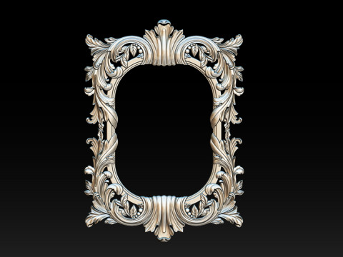 Frame 3d - CNC machine - 3D CNC 3Dプリントモデル