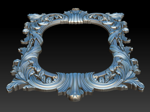 Frame 3d - CNC machine - 3D CNC 3Dプリントモデル