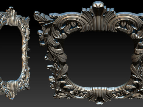 Frame 3d - CNC machine - 3D CNC 3Dプリントモデル