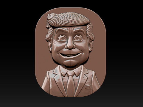 Cute portrait jewelry model 3D 프린트 모델