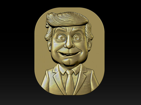 Cute portrait jewelry model 3D 프린트 모델