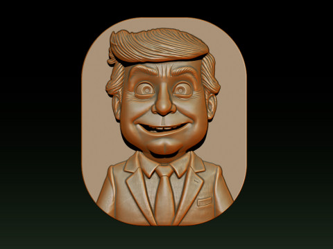 Cute portrait jewelry model 3D 프린트 모델
