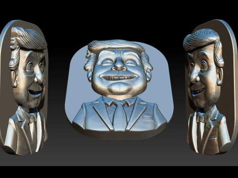 Cute portrait jewelry model 3D 프린트 모델