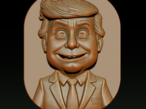 Cute portrait jewelry model 3D 프린트 모델