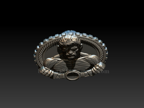 MMA and WWE Fighter Relief Model 3Dプリントモデル