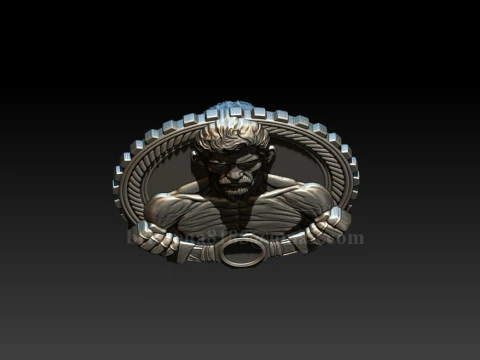 MMA and WWE Fighter Relief Model 3D Print Model